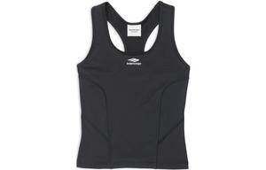 Майка женская черная Balenciaga