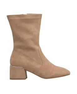 Узкие сапоги на каблуках Alma En Pena, бежевый