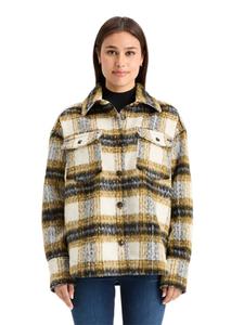 Куртка-рубашка бежево-черного цвета Scotch & Soda