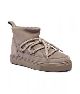 Ботинки женские Inuikii кожаные зимние, серый