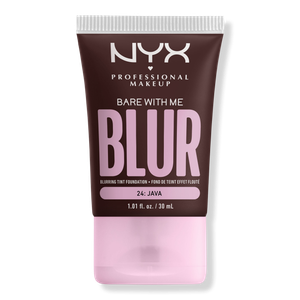 Тональная основа Bare With Me Blur Tint Soft Matte Foundation NYX Professional Makeup, 24: Java (deep rich espresso with neutral undertone)