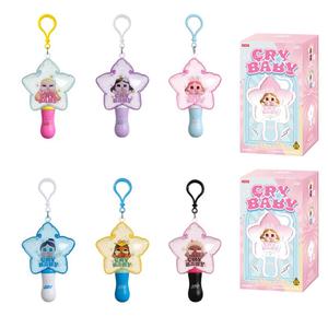 Shiny Crybaby Glow Charm Mystery Boxes Одиночный мистический бокс/Полный бокс 6 шт POP MART
