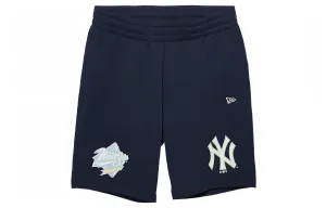 New Era Повседневные шорты унисекс темно-синие