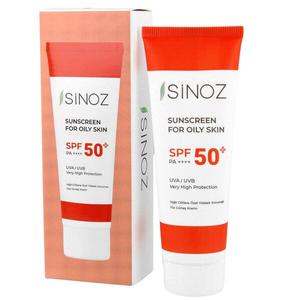 Солнцезащитный крем для жирной кожи spf50+ uva/uvb pa++++, 50 мл Sinoz Sunscreen for oily skin