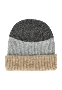 Шапка Valeo из стильной вязки высокого качества. Whistler, коричневый