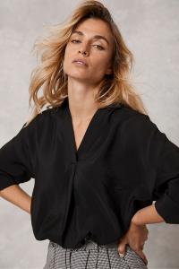 Рубашка с длинными рукавами Mint Velvet, черный