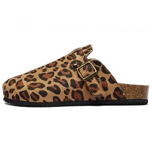 JIETEGONGYANG Биркеншток Обувь Унисекс в леопардовом принте, цвет Leopard Print