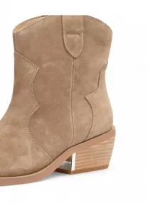 Ковбойские/Байкерские ботильоны Alma En Pena, Light Brown