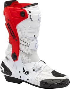 Мотоботинки SIDI Rex Air Road, белый/красный