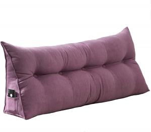 Подушка-клин COZMAX для чтения и отдыха, фиолетовая, 80x20x50 см