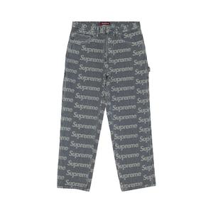 Брюки Supreme Denim Painter Pant, синий