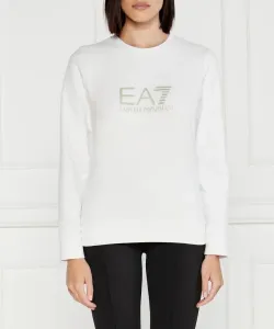 Толстовка Regular fit Ea7, белый