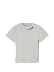 Футболка с вырезами Camperlab, серый