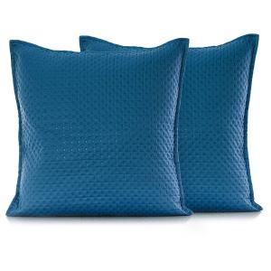 Наволочка FLHF Garmen 2er-Set, полиэстер - темно-синий - 45 x 45 см