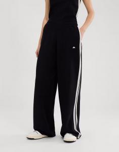 Трикотажные брюки Niantellos широкого кроя черного цвета Ellesse