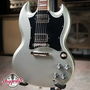 Электрогитара Epiphone SG Standard - Silver Mist с чехлом