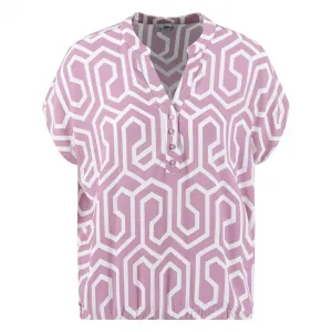 Блузка с коротким рукавом Fynch Hatton 25071737, розовый