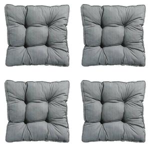 Подушка для сиденья Madison Basic 4er-Set, серый