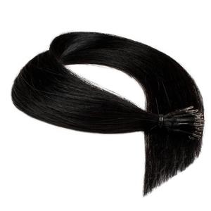 Накладные волосы nanoring extensions premium echthaar #4/0 mittelbraun 0,8g Hair2Heart, 60cm, количество 25 шт.