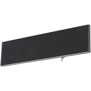 Настенный светильник LED SIEGFRIED LED-модуль 1 шт. Теплый белый свет, настенная лампа с выключателем, светит вверх и вниз Globo Lighting, черный