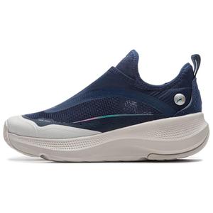 Кроссовки LINING Lifestyle Shoes Women's Low-top Deep Navy Blue/Antarctic Grey, темно-синий