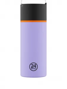 Бутылка с ручкой (730 мл) 24Bottles, фиолетовый