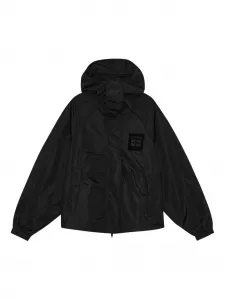 Куртка с капюшоном GANNI, черный