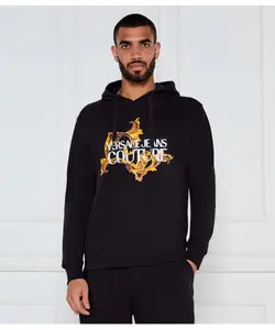 Толстовка Regular fit Versace Jeans Couture, черный