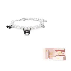 Sanrio Браслеты из бусин S925 серебра для женщин