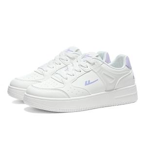 WARRIOR Женские скейтерские кросcовки Nike Air Force 1 Slip Resistant с противоскользящей подошвой, износостойкие, легкие, дышащие, низкие, бело-фиолетовые, цвет White Purple