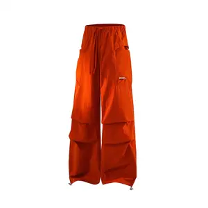 Женские карго-штаны Moderate Straight Fit WARRIOR, оранжевый (winter fleece-lined diy detachable brand merch)