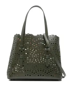 Сумка-тоут Mina 25 Alaïa, зеленый