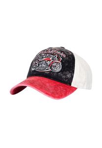 Бейсболка с эффектом потертости и эффектом кислотной стирки KING KEROSIN, цвет Acid Washed