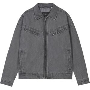 Levis Джинсовая куртка мужская графитовая, Ink Gray