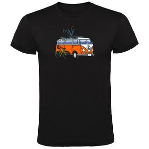 Футболка Kruskis Hippie Van MTB, черный