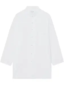 Поплиновая рубашка Yohji Yamamoto, белый