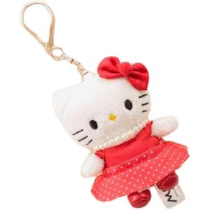 Игрушка Hello Kitty плюшевый брелок кукла подвеска высота 9см Sanrio