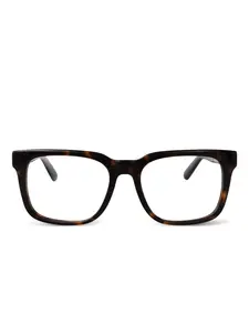 Очки черепаховой расцветки с логотипом GCDS, коричневый