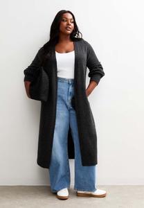 Кардиган New Look Curves CURVES LONG , Dark Grey