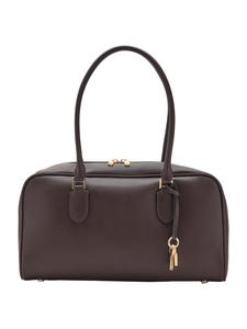 MANGO Плечевая сумка 'Cadiz' в цвете Chocolate