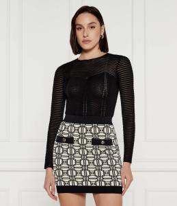 Боди Elisabetta Franchi Slim Fit, черный