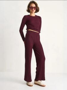 Брючный костюм Bianco Lucci, цикламеновый
