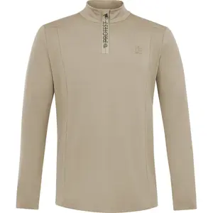 Мужская флисовая кофта Rewill Protest с застежкой-молнией 1/4, бежевый