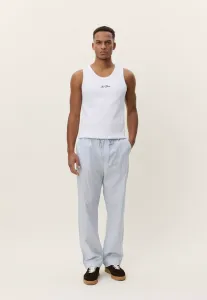 Брюки из полосатого поплина с хьюстонской расцветкой Les Deux, Heather Blue