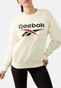 Толстовка большого размера аган Reebok, Vintage Chalk