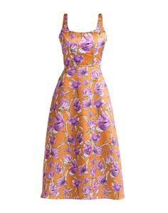 Платье миди Giadacurti, коричневый