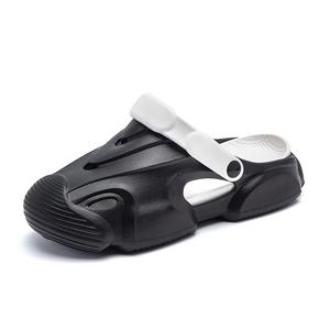 TONYBEAR Клоги мужские черно-белые, цвет Black White