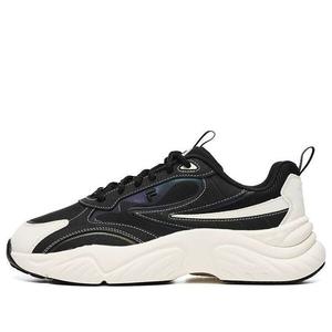 Кроссовки running shoes 'black white retro' Fila Fusion, черный