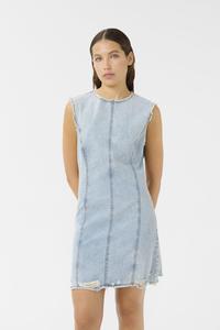 Платье Gestuz DEA SHORT DRESS, Light Blue Denim/Light-Blue Denim
