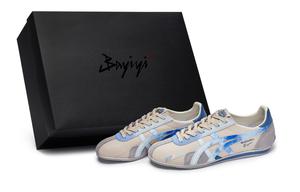 Onitsuka Tiger Кроссовки Runspark Casual Unisex низкие Blue/Brown/Khaki